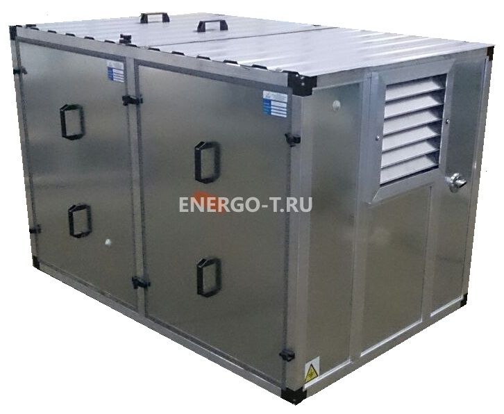 Бензиновый генератор Elemax SHT 11500-R в контейнере с АВР