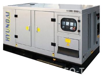 Дизельный генератор Hyundai DHY125KSE с АВР