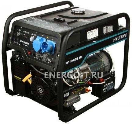Газовый генератор Бензиновый генератор Hyundai HHY 10000FE ATS