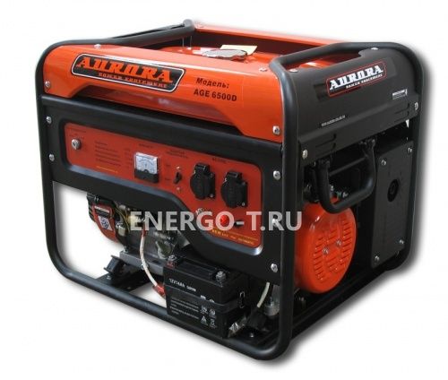 Бензиновый генератор Aurora AGE 6500 D
