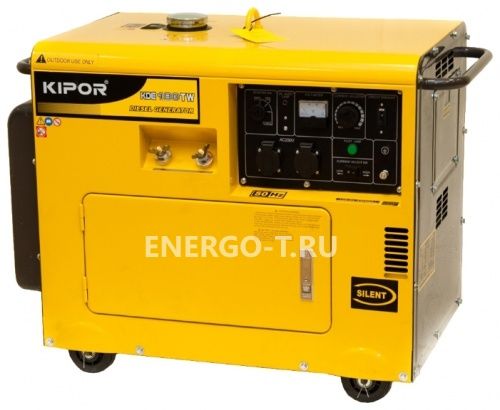 Бензиновый генератор Kipor KGE12EW