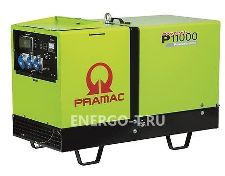 Дизельный генератор PRAMAC P11000 3 фазы с АВР
