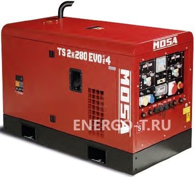 Дизельный генератор MOSA TS 2x280 EVO MULTI4