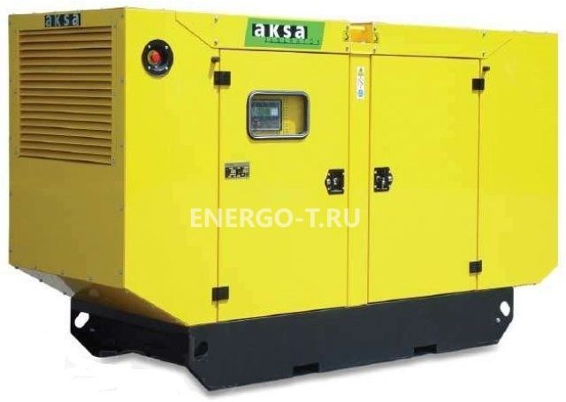 Дизельный генератор AKSA AC150 в кожухе с АВР